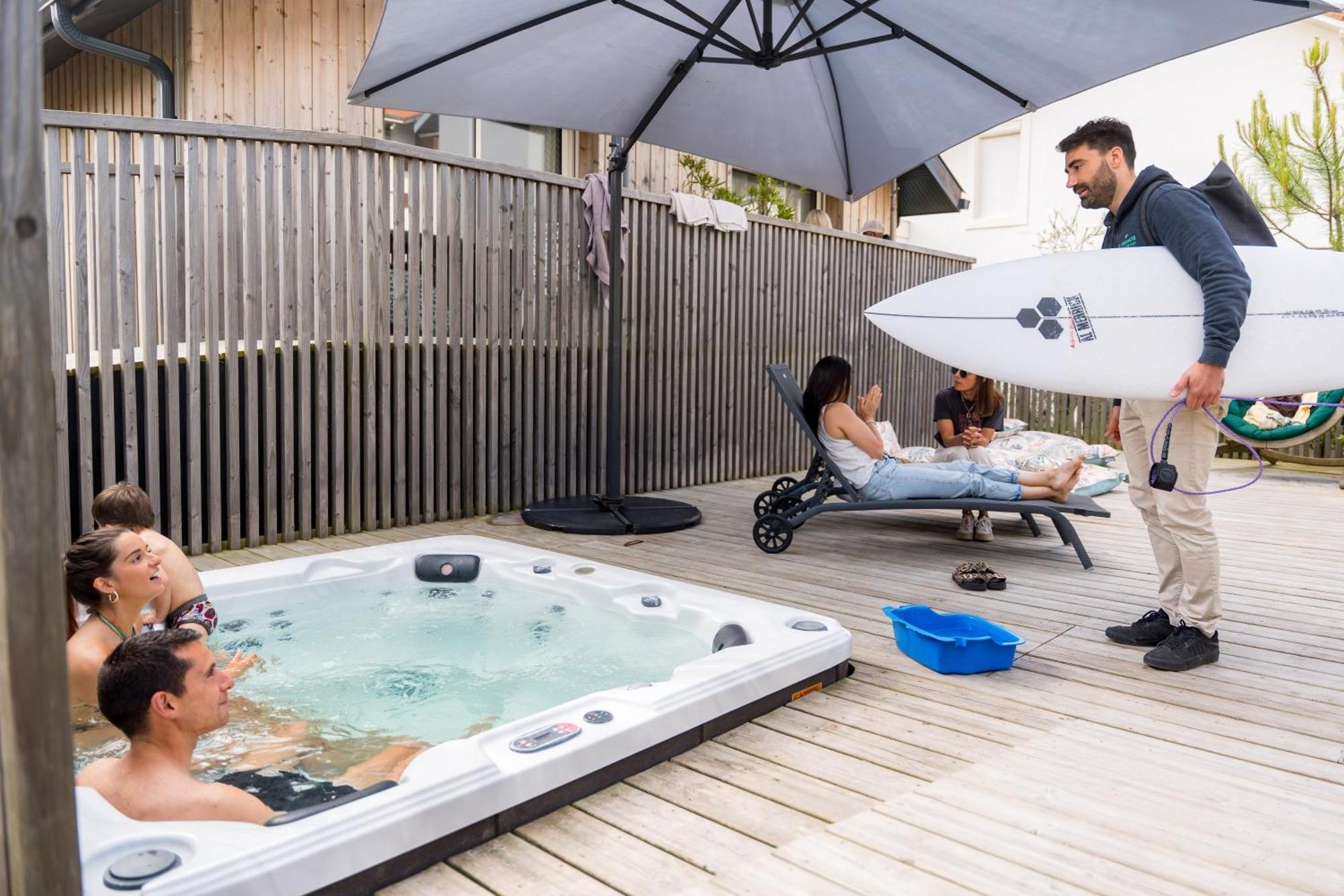 Bed and Breakfast Ted Surf House Capbreton Exterior foto