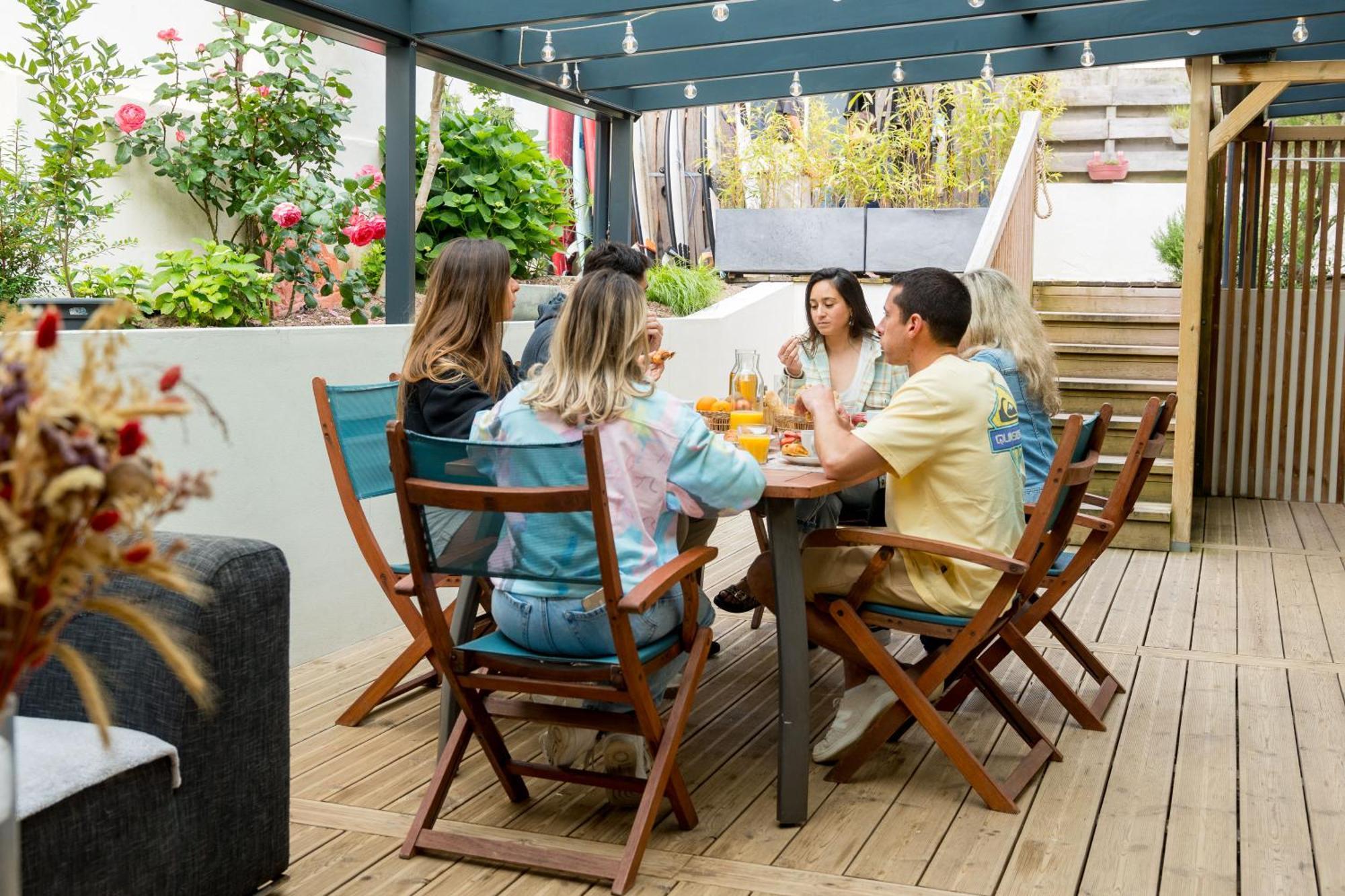 Bed and Breakfast Ted Surf House Capbreton Exterior foto